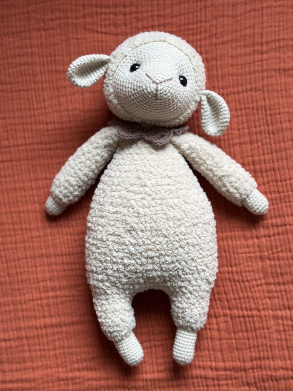 El Yapımı Organik Pamuk Amigurumi Kuzu Pamuk