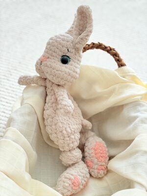 Organik Uyku Arkadaşı Amigurumi Tavşan