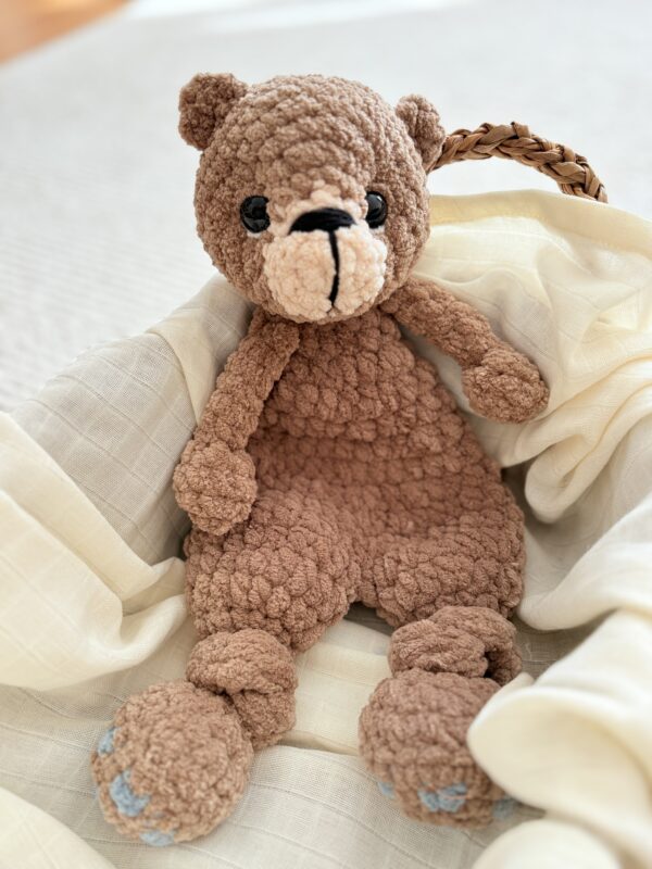 Organik Uyku Arkadaşı Amigurumi Teddy Bear