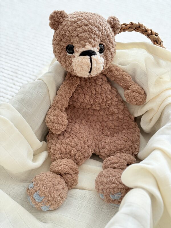 Organik Uyku Arkadaşı Amigurumi Teddy Bear
