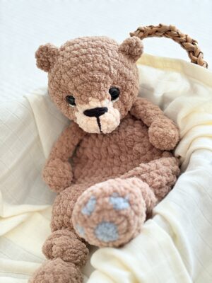 Organik Uyku Arkadaşı Amigurumi Teddy Bear