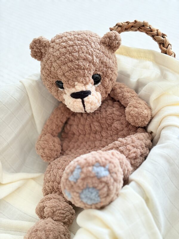 Organik Uyku Arkadaşı Amigurumi Teddy Bear