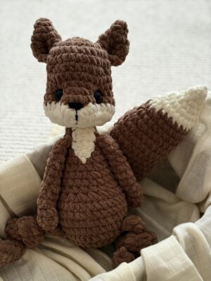 Amigurumi Oyun Arkadaşı Sincap Nutty
