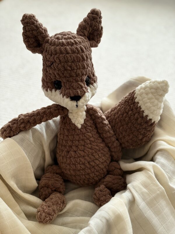 Amigurumi Oyun Arkadaşı Sincap Nutty