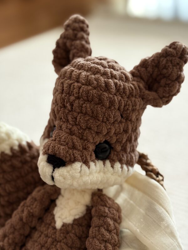 Amigurumi Oyun Arkadaşı Sincap Nutty