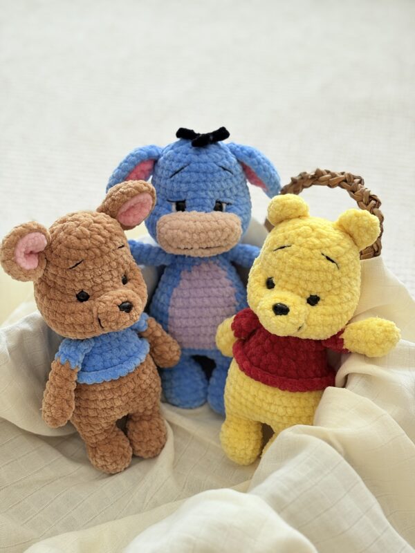 Amigurumi Oyun Arkadaşı - Winnie the Pooh Serisi