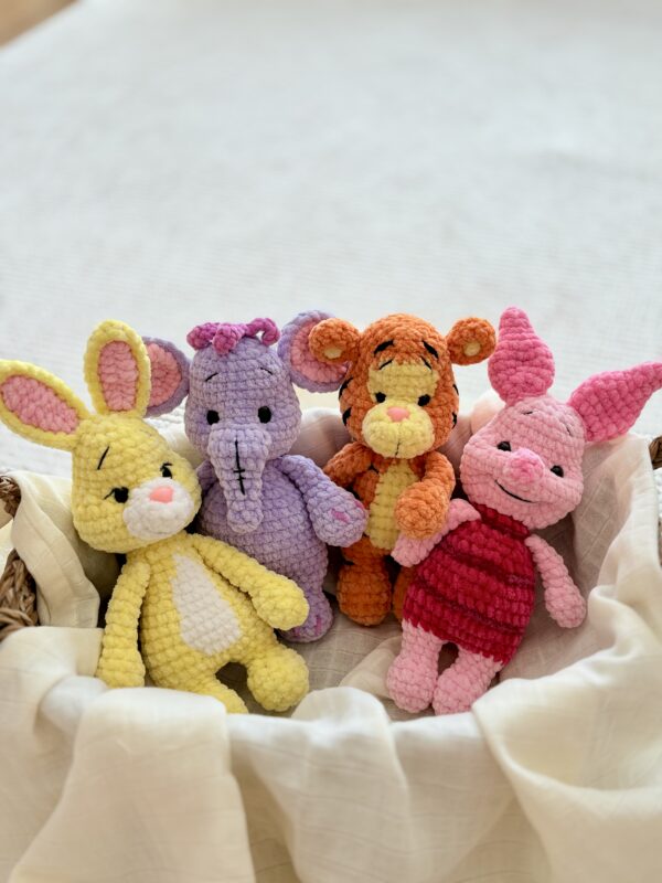 Amigurumi Fil Lumpy - Winnie the Pooh