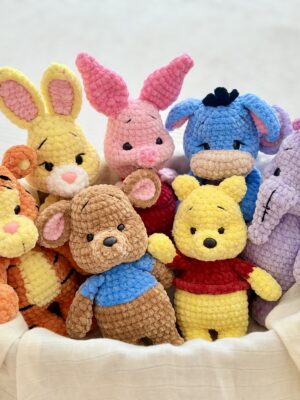 Amigurumi Oyun Arkadaşı - Winnie the Pooh Serisi