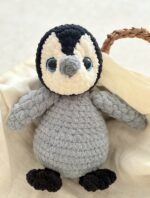 Oyun Arkadaşı Penguen Mia Siyah -Dolgulu