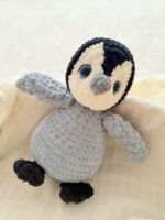 Oyun Arkadaşı Penguen Mia Siyah -Dolgulu