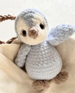 Oyun Arkadaşı Penguen Mia Mavi -Dolgulu
